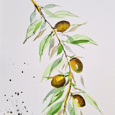 ציור מקורי: ציור בצבעי מים 