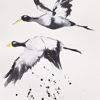 ציור מקורי: ציור בצבעי מים בשם 