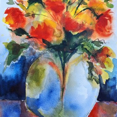 ציור מקורי: צבעוני ומלא הבעה, 