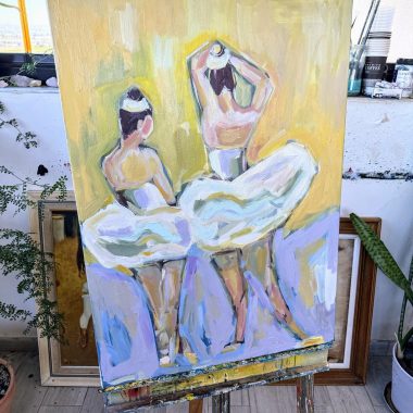 ציור מקורי: הציור בשמן 