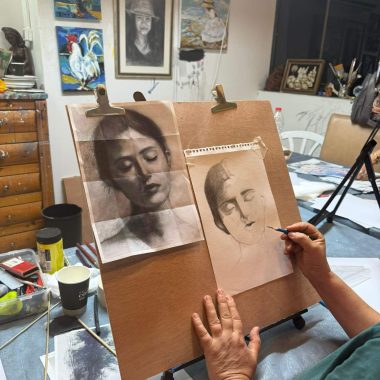 ציור דיוקן- קורס ציור מקצועי