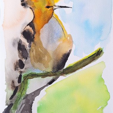 ציור מקורי: הדפס אמנותי תוסס לקיר בשם 