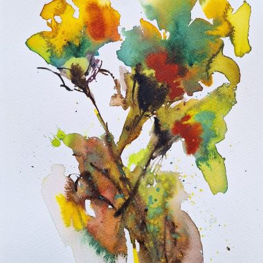 ציור מקורי: Il_fullxfull.6003789100_7jd4.jpg מציג ציור אבסטרקטי מרהיב של פרחים בצבעי מים, אידיאלי להוספת סגנון ייחודי ומקוריות לכל חלל. מוסיף צבע וייחודיות לכל חלל.