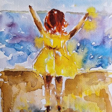 ציור מקורי: ציור בצבעי מים מקורי בשם 