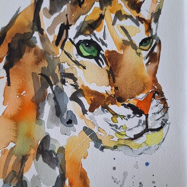 ציור מקורי: ציור בצבעי מים בשם 