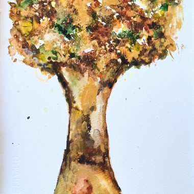 ציור מקורי: ציור בצבעי מים 