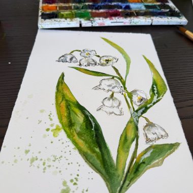 ציור מקורי: היצירה, שכותרתה 