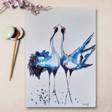 ציור מקורי: ציור בצבעי מים בשם 